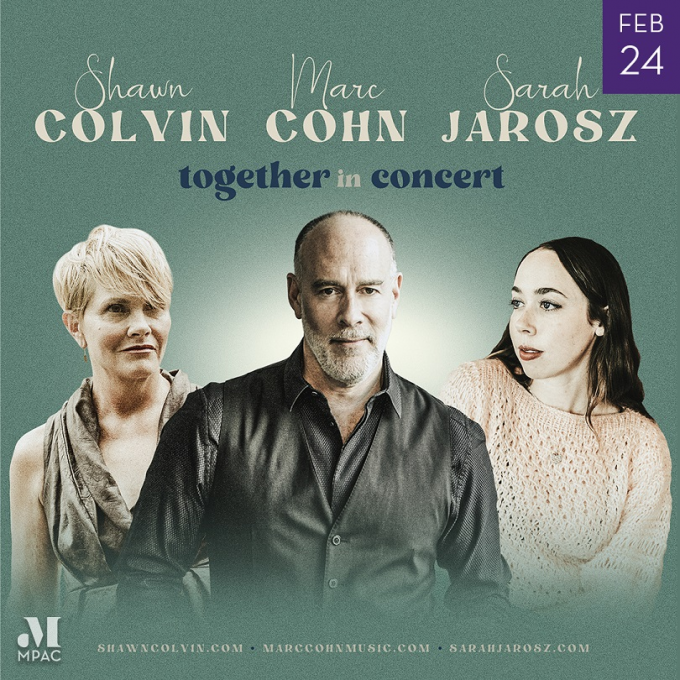 Shawn Colvin, Marc Cohn & Sarah Jarosz at Benaroya Hall