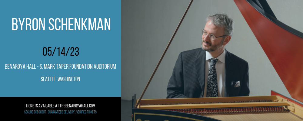 Byron Schenkman at Benaroya Hall