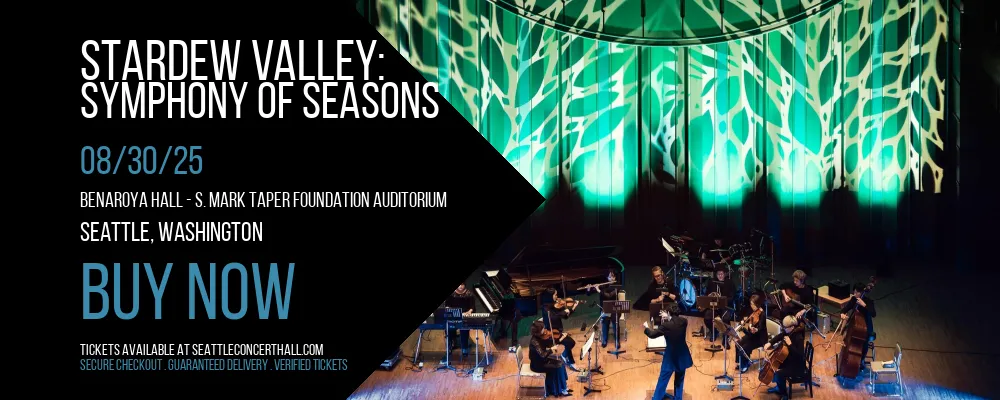Stardew Valley at Benaroya Hall - S. Mark Taper Foundation Auditorium