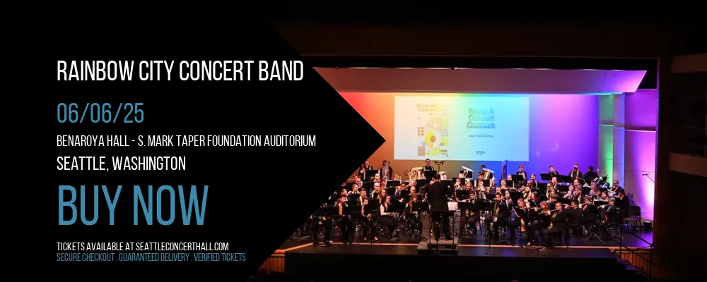 Rainbow City Concert Band at Benaroya Hall - S. Mark Taper Foundation Auditorium